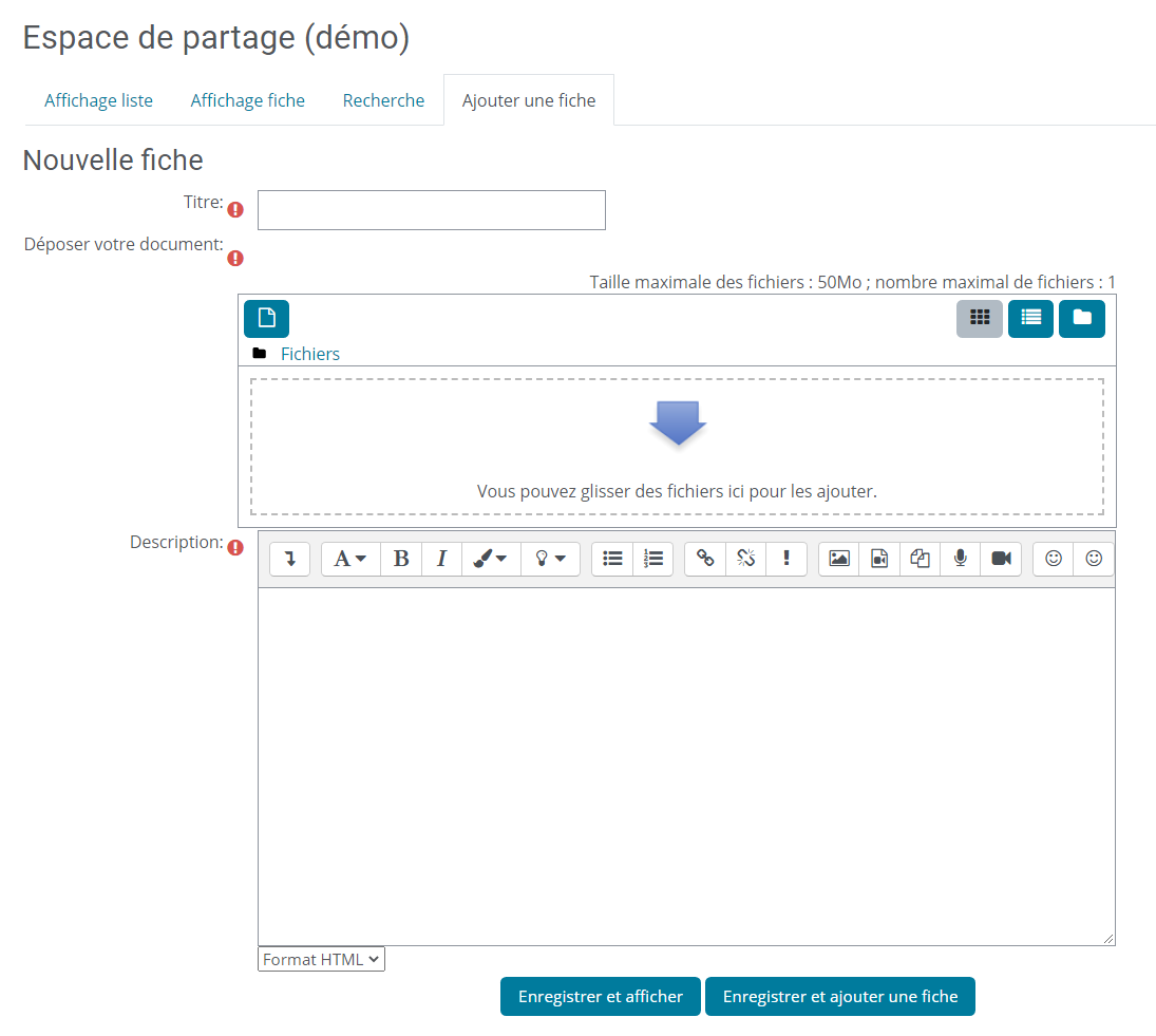 Partage Guide Tutoriel : créer un espace collectif simple de partage de documents ...